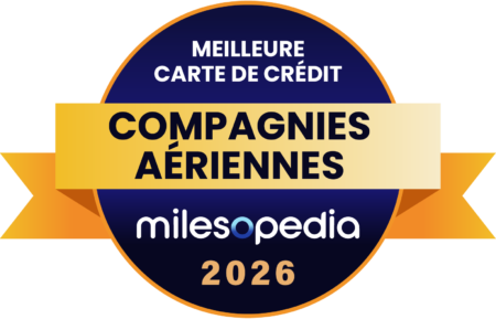 Palmares2026 Meilleure carte de crédit de compagnie aérienne