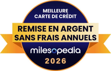 Palmares2026 Meilleure carte de crédit de remise en argent sans frais annuels